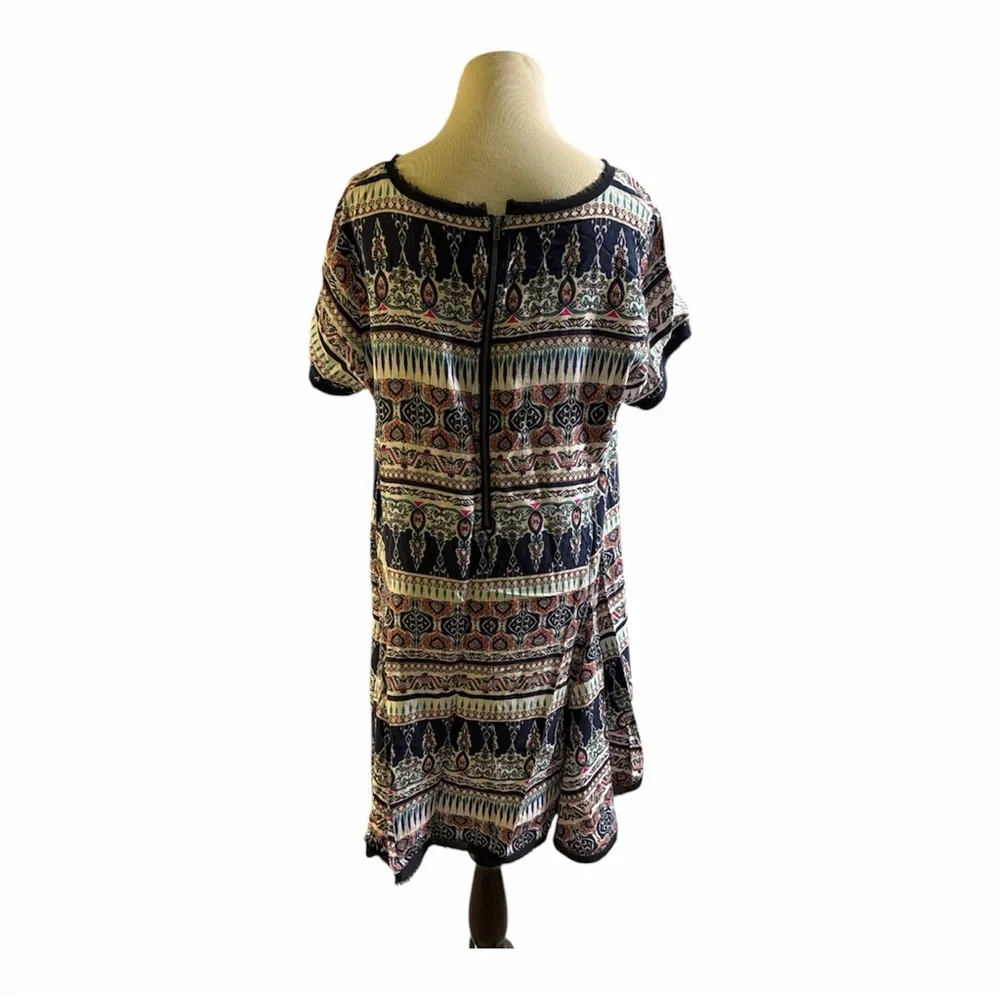 Torrid Bohemian Fringe Kimono Cardigan with matching dress